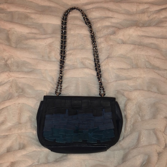 Tory Burch Blue Handbag! - Picture 1 of 7